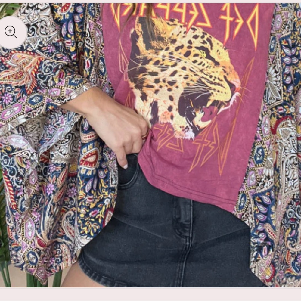 Patterned Multicolor Women's Top